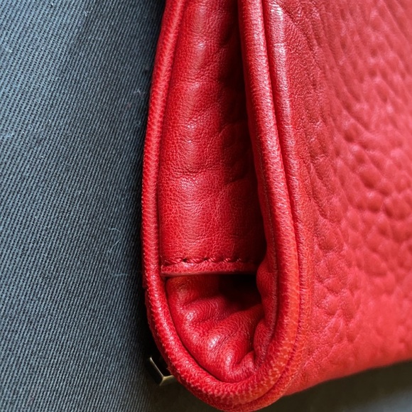 Alexander Wang Full Grain Leather Fold Over Clutch - Picture 15 of 16